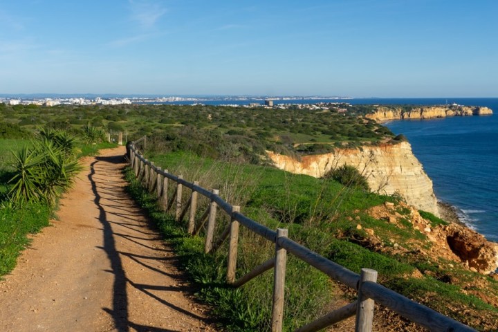 a long bridge over a body of water